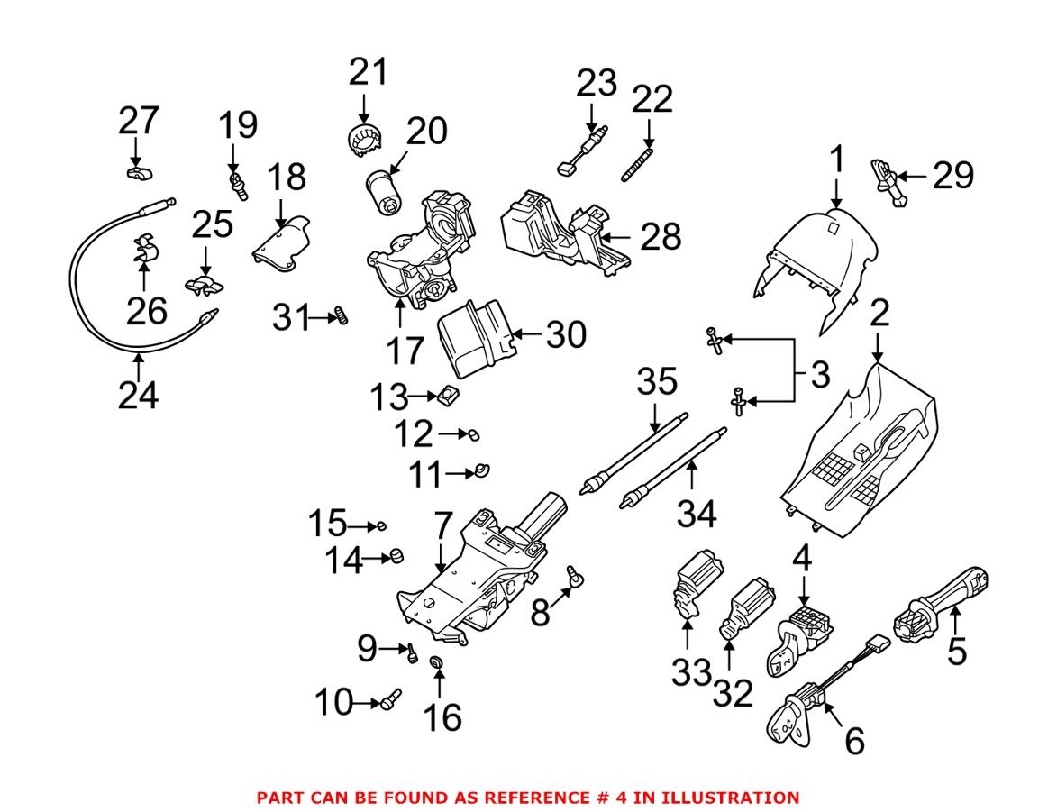 BMW Combination Switch 61318352172